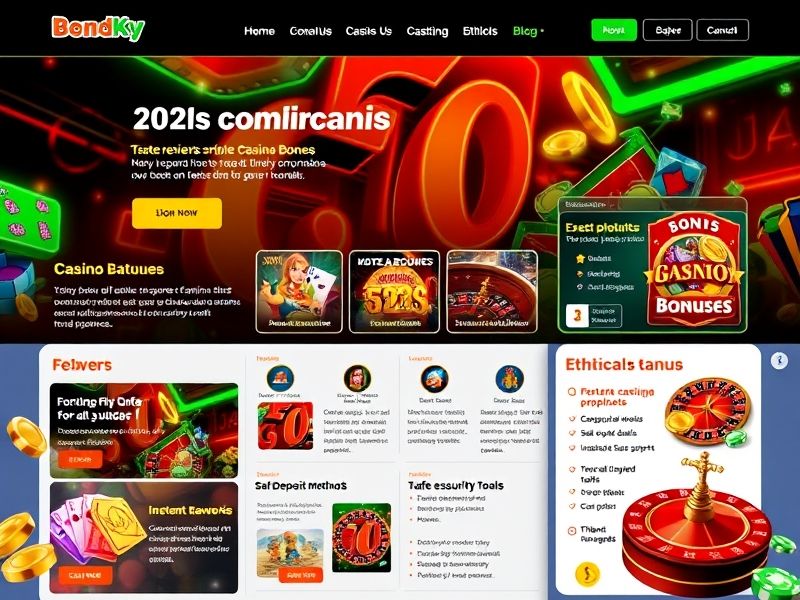 Your ultimate guide to bonus casino sites with expert reviews, current promotions, and comprehensive guides to help you maximize casino bonuses, including no deposit offers, free spins, and deposit matches.